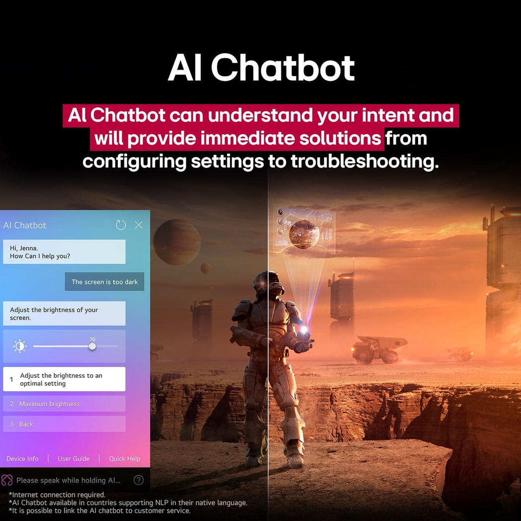 LG QNED evo AI 65QNED92AUA TV 165.1 cm (65") 4K Ultra HD Smart TV Wi-Fi Black