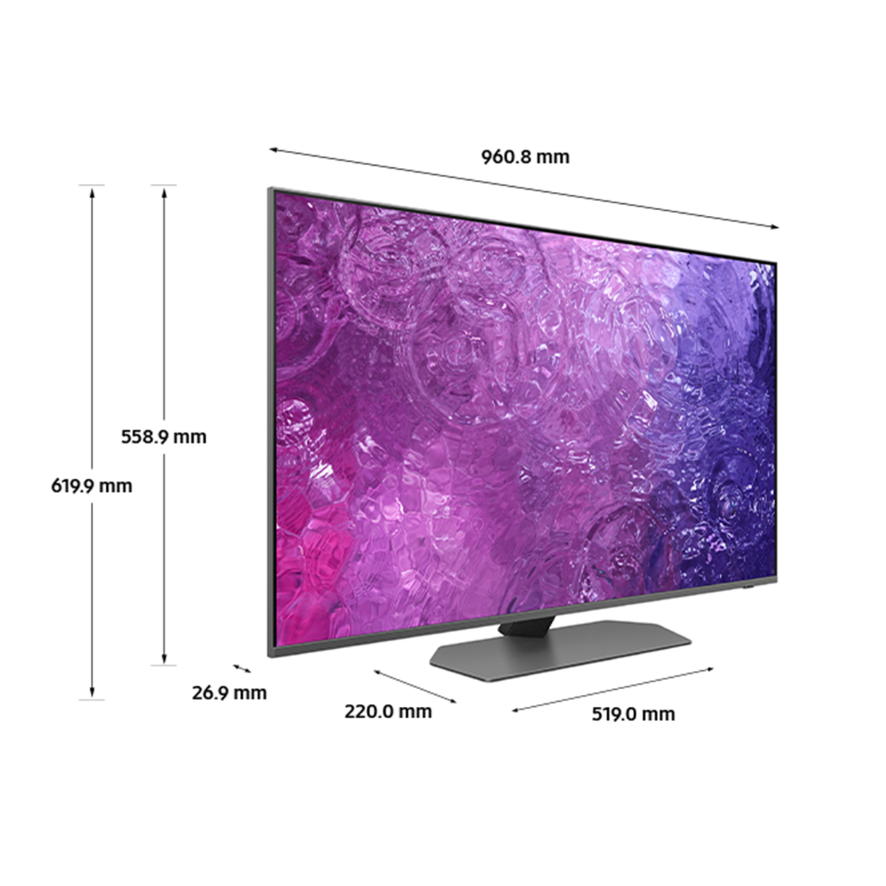 Samsung QE43QN90CATXXU TV 109.2 cm (43") 4K Ultra HD Smart TV Wi-Fi