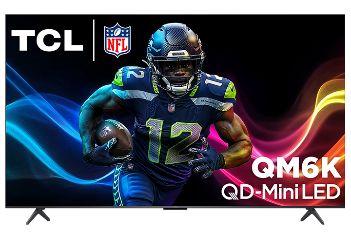 TCL 75’’ QM6K Series QD-Mini LED QLED 4K UHD Smart TV with Google TV – 75QM6K