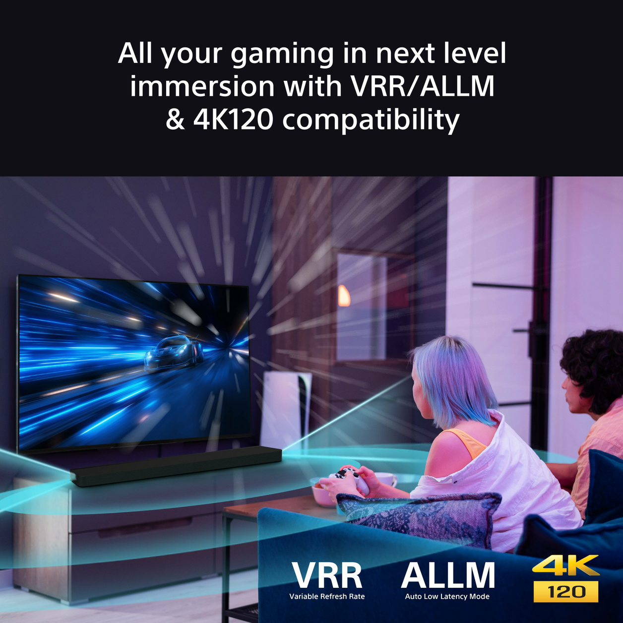 Sony BRAVIA Theatre Bar 8 – Dolby Atmos soundbar, 11 Speaker, Wi-Fi, Bluetooth, 360 Spatial Sound Mapping