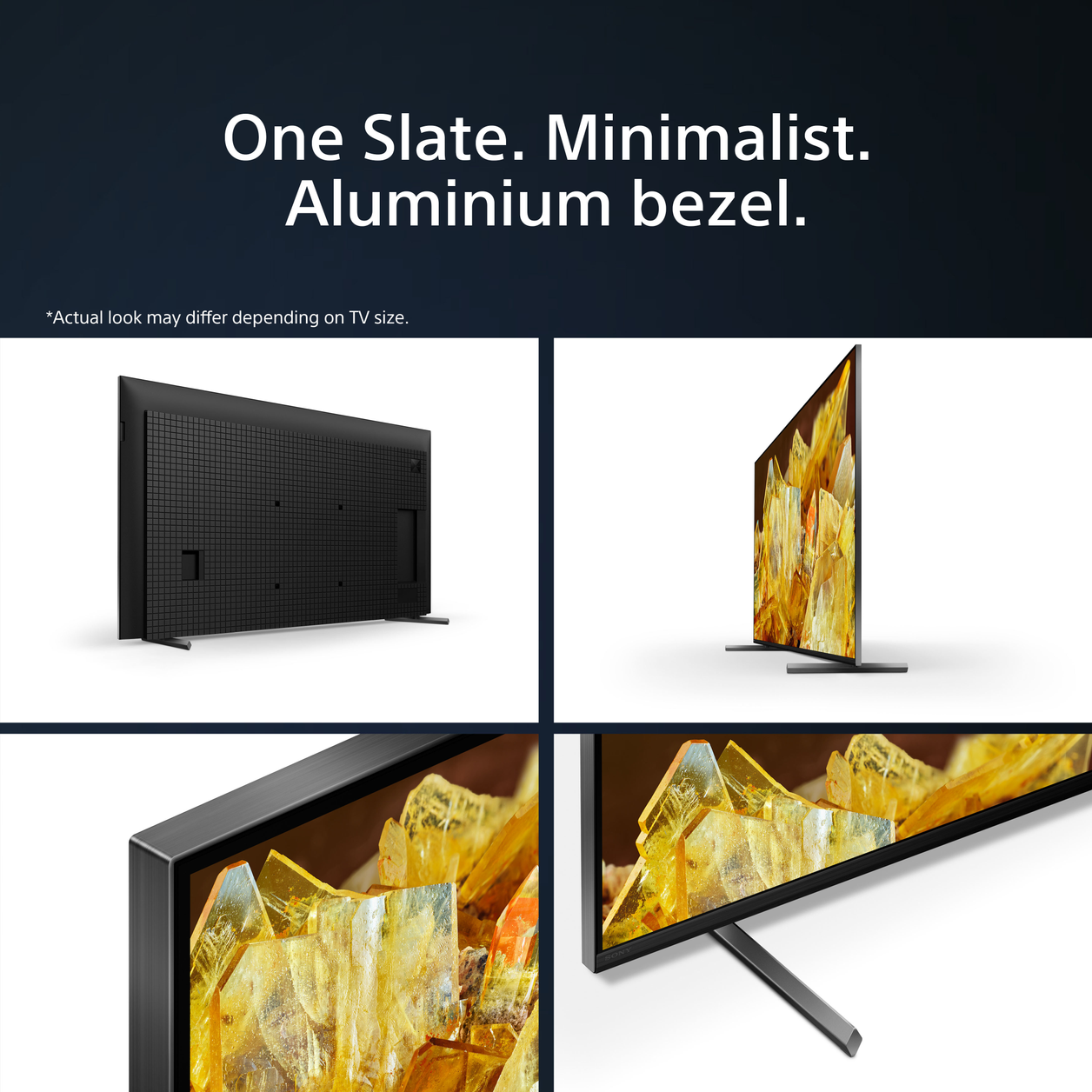 Sony BRAVIA XR | XR-55X90L | Full Array LED | 4K HDR | Google TV | ECO PACK | BRAVIA CORE | Perfect for PlayStation5 | Aluminium Seamless Edge Design