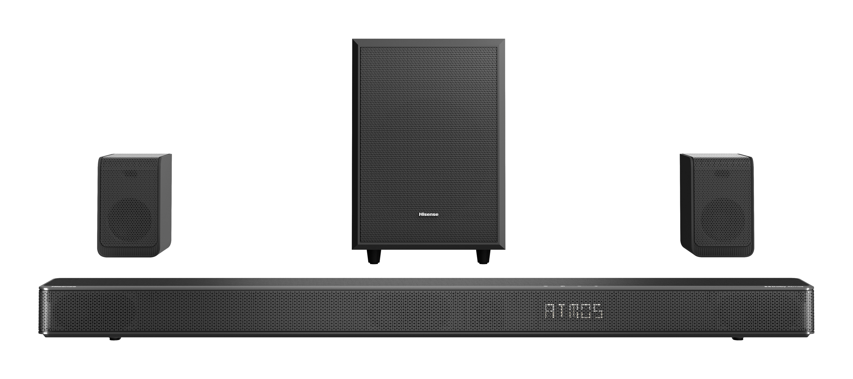Hisense AX5125H soundbar speaker Black 5.1.2 channels 500 W