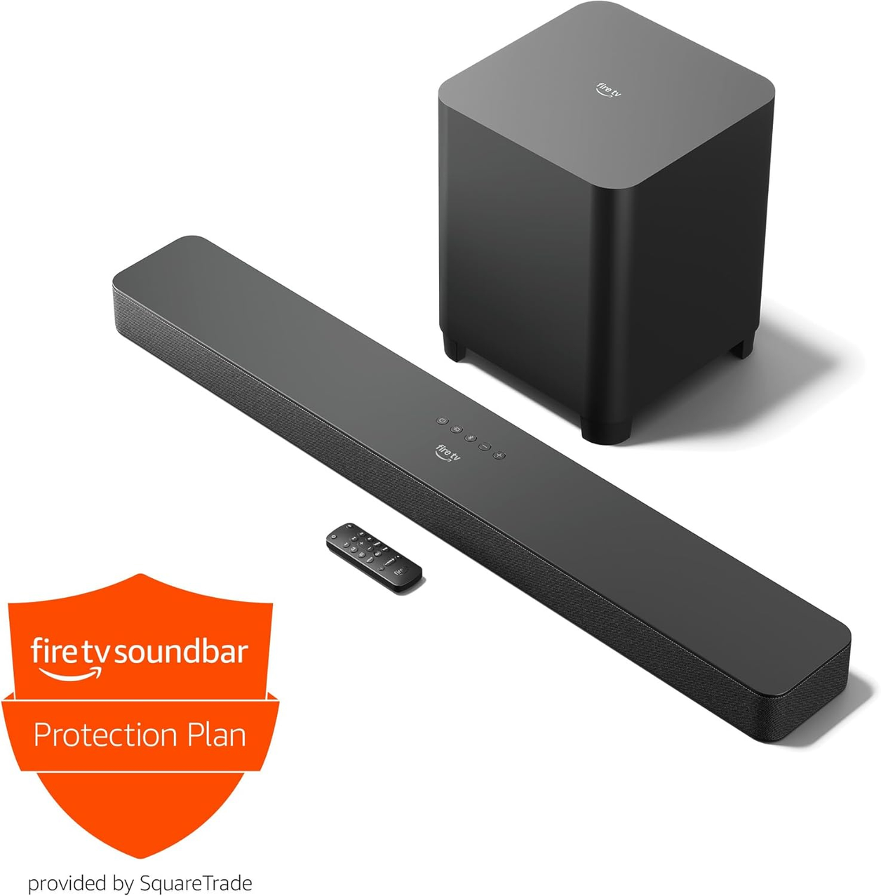 Amazon Fire TV Soundbar Plus + Subwoofer + 2-Year Protection Plan