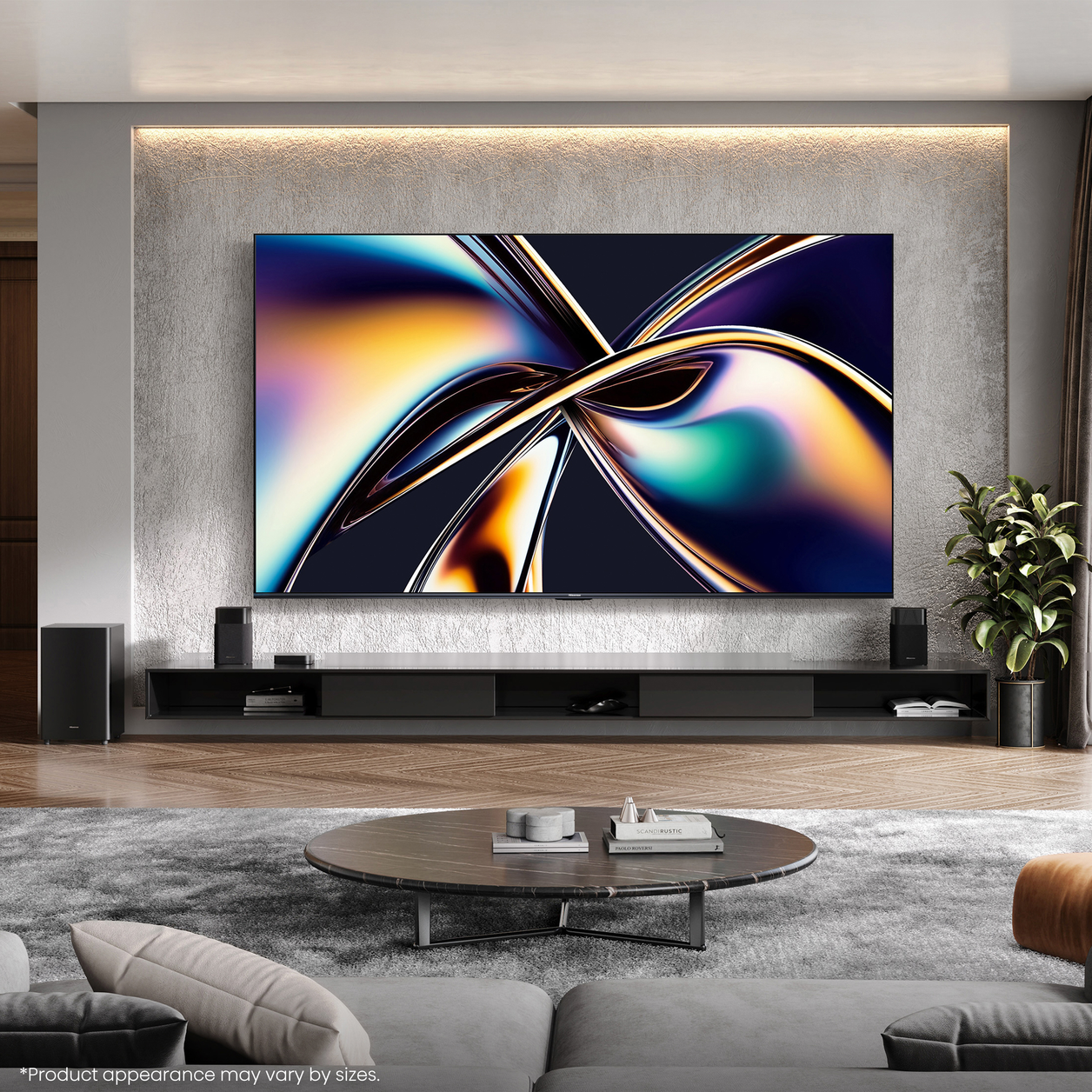 Hisense 100" U8QTUK MiniLED QLED 165Hz Smart AI TV with Freely