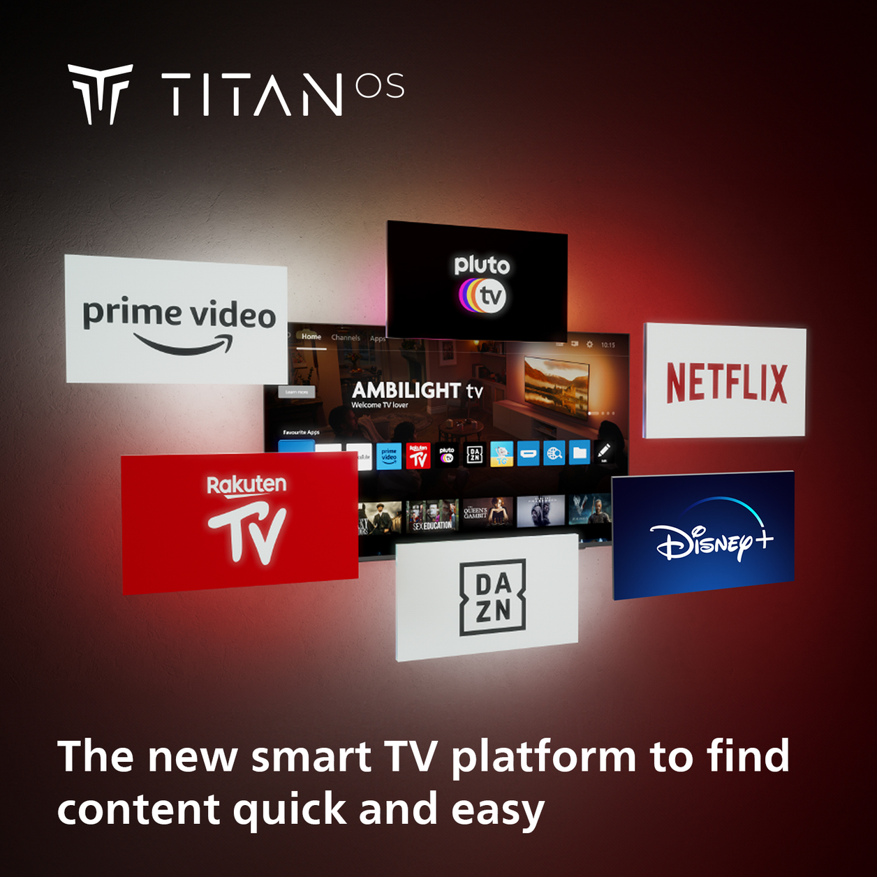 Philips The One 65PUS8909/12 165.1 cm (65") 4K Ultra HD Smart TV Wi-Fi Grey