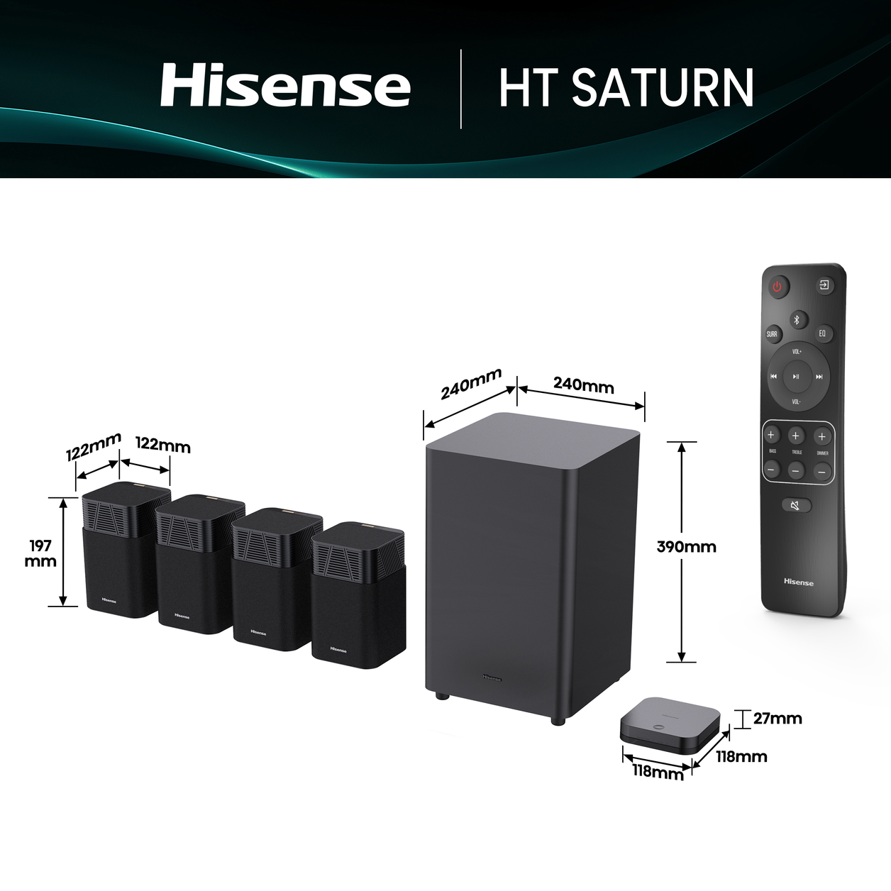 Hisense HT Saturn Soundbar