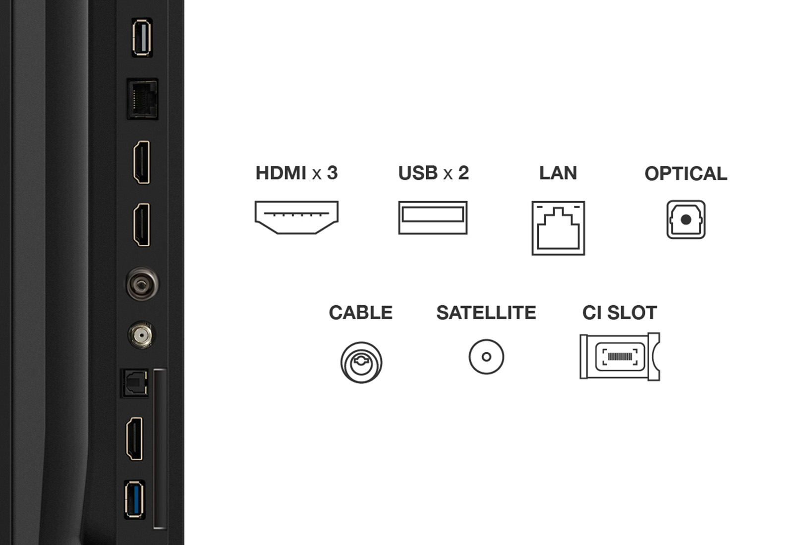TCL 75V6C-UK TV 190.5 cm (75") 4K Ultra HD Smart TV Wi-Fi Metallic 330 cd/m²