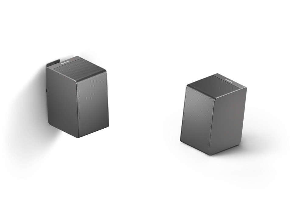 Philips TAB8967/37 soundbar speaker Grey 5.1.2 channels 390 W