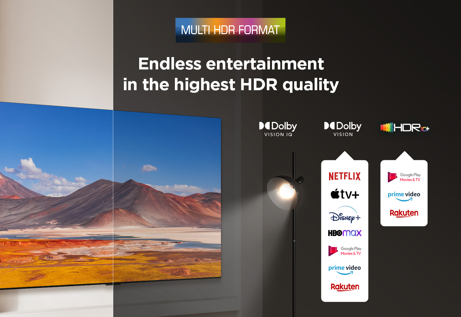 TCL 75C855K TV 190.5 cm (75") 4K Ultra HD Smart TV Wi-Fi Black 3500 cd/m²