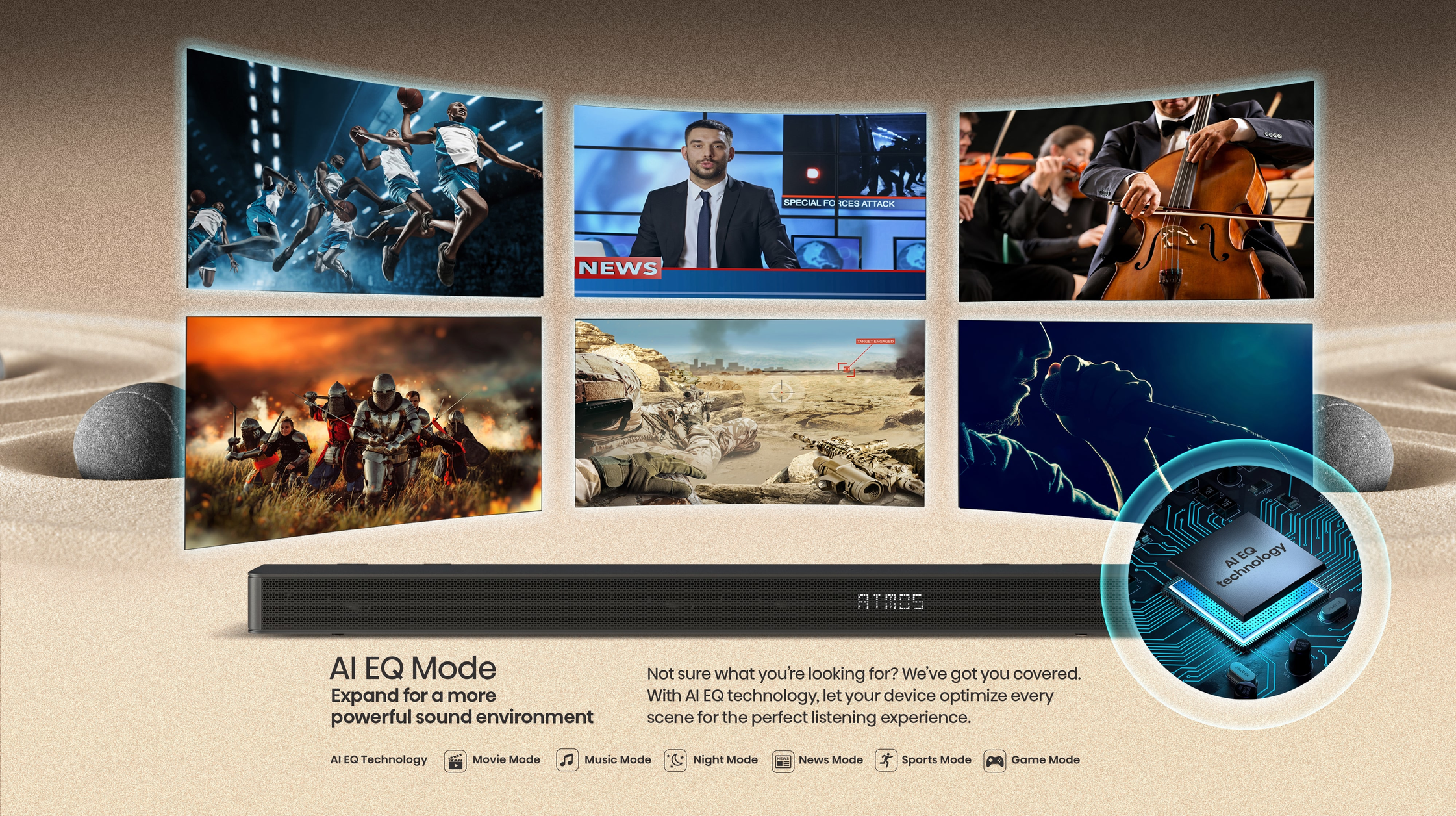 Hisense AX5100G soundbar speaker Black 5.1 channels