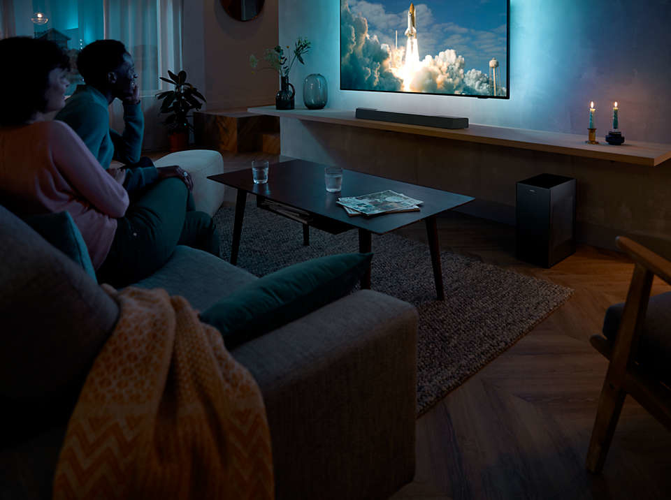 Philips TAB8907/37 soundbar speaker Black 3.1.2 channels 360 W