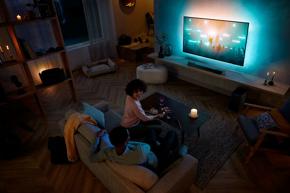 Philips TAB8907/37 soundbar speaker Black 3.1.2 channels 360 W