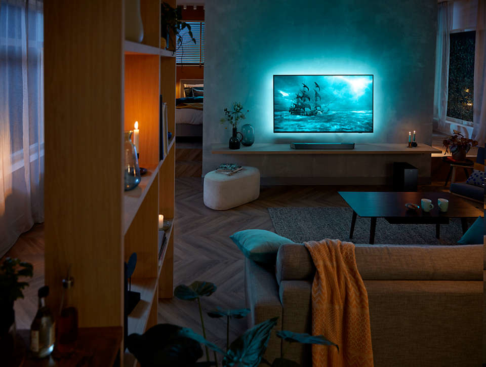 Philips TAB8907/37 soundbar speaker Black 3.1.2 channels 360 W