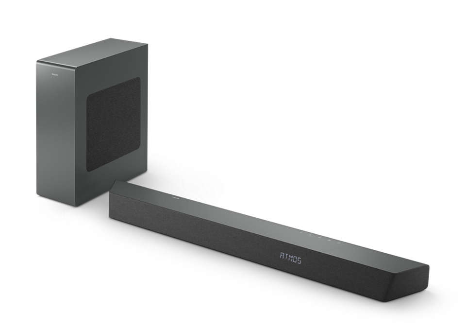 Philips TAB8507B/37 soundbar speaker Anthracite 3.1 channels 300 W