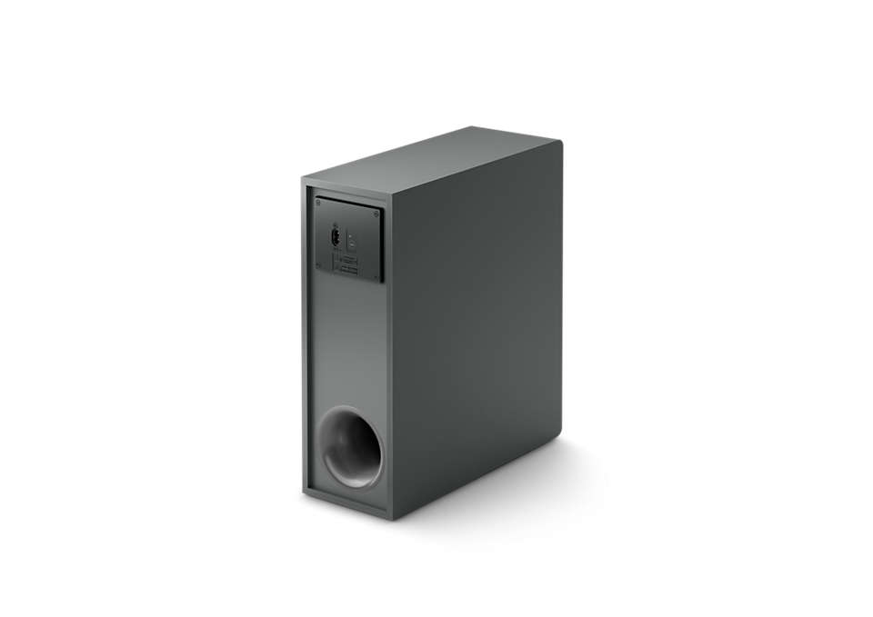 Philips TAB8507B/37 soundbar speaker Anthracite 3.1 channels 300 W