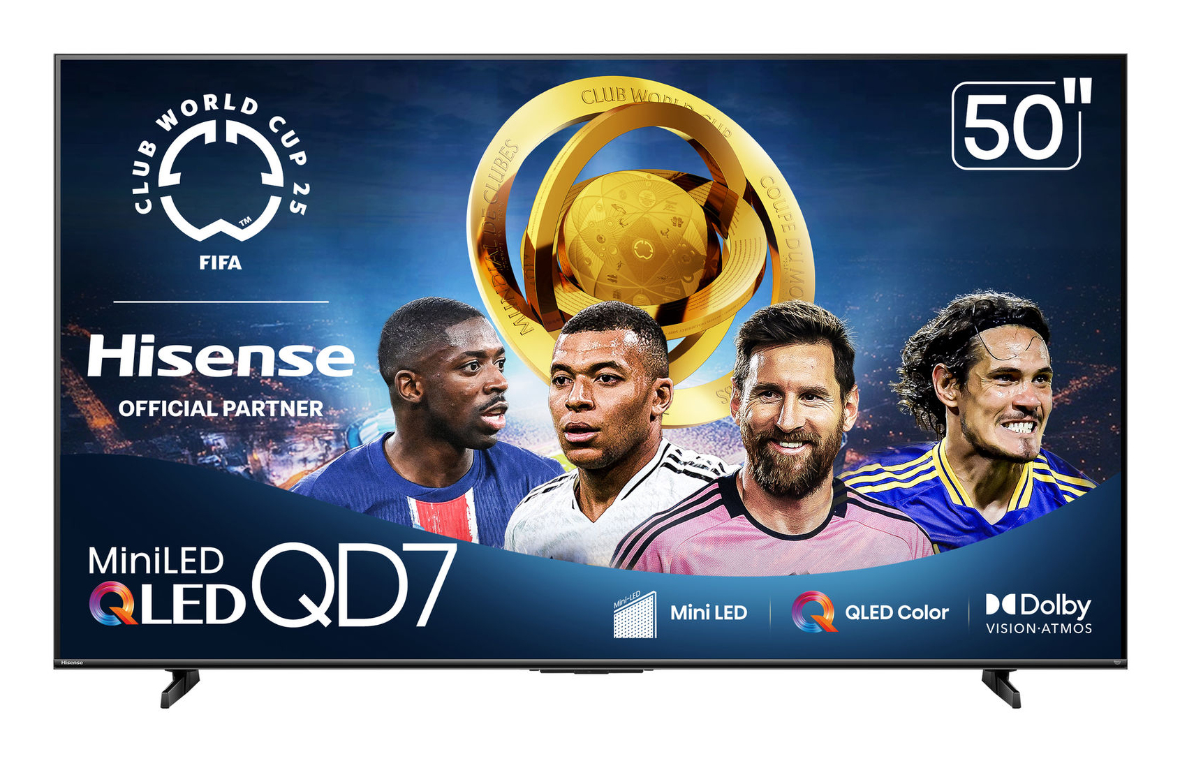 Hisense 50QD7QF TV 127 cm (50") 4K Ultra HD Smart TV Wi-Fi Black