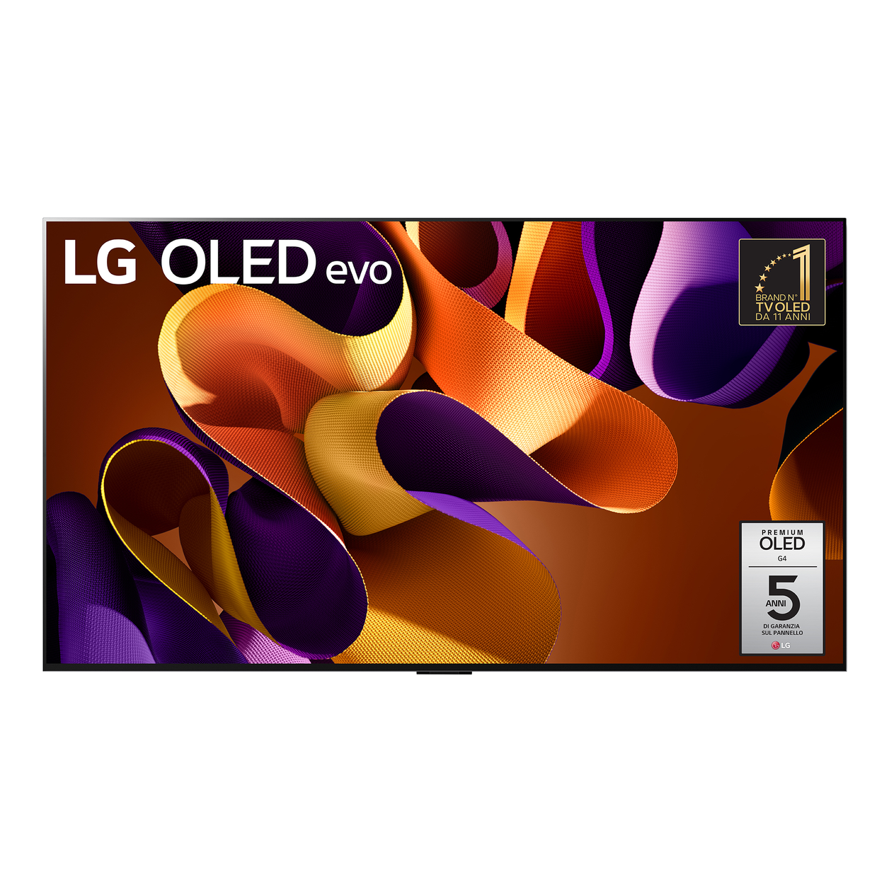 LG OLED evo G4 OLED55G45LW 139.7 cm (55") 4K Ultra HD Smart TV Wi-Fi Silver