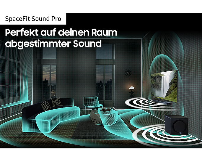 Samsung Q-Soundbar Black 9.1.4 channels 540 W