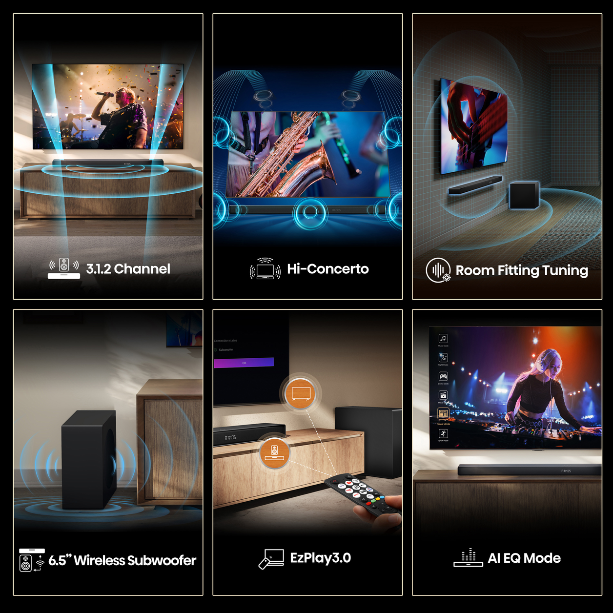 Hisense AX3120Q Dolby Atmos Soundbar