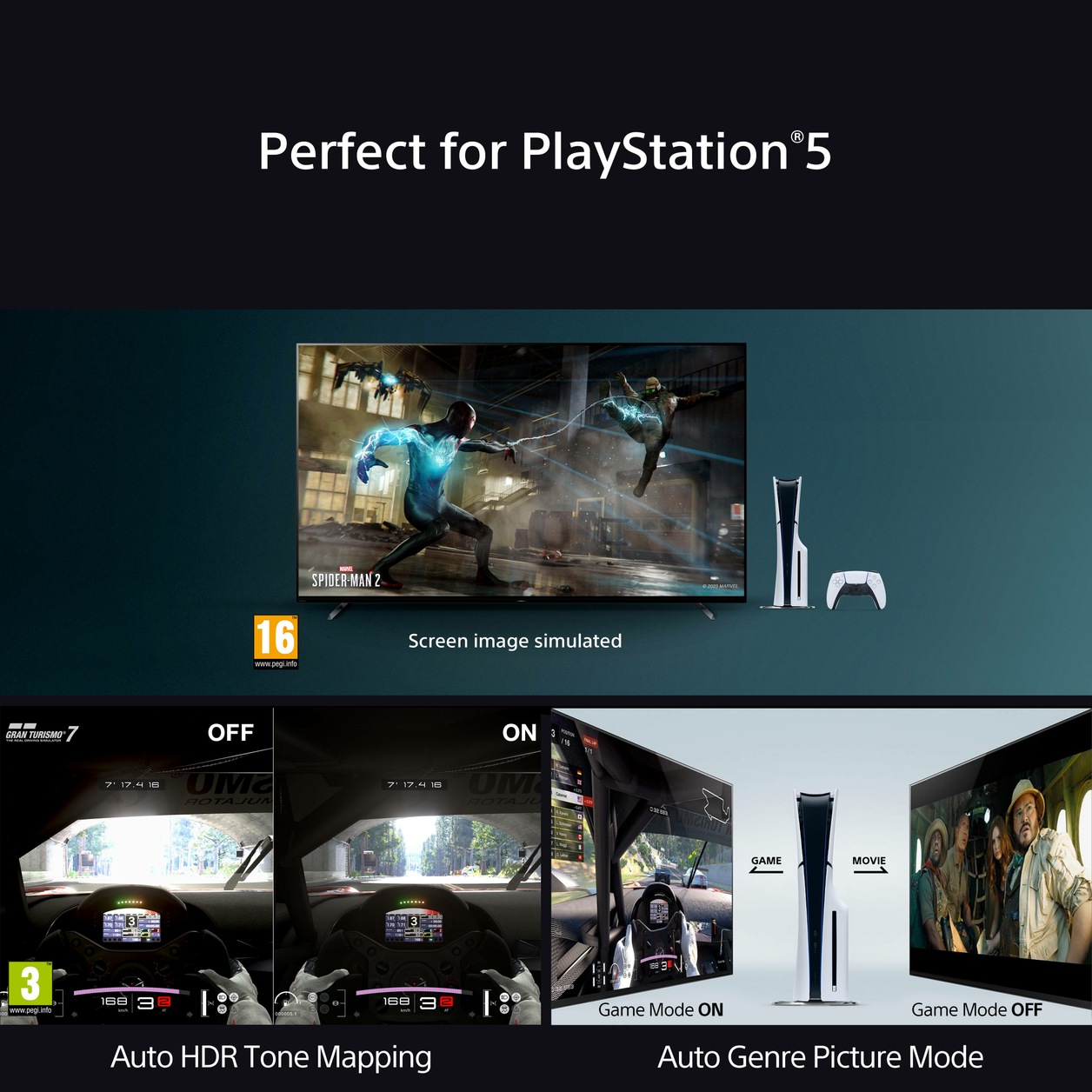 Sony BRAVIA 8 OLED 77 Inch 4K HDR Google Smart TV (2024) | Gaming Features for PlayStation 5 and IMAX Enhanced, Dolby Vision Atmos, Chromecast, Apple AirPlay, 120Hz K77XR80