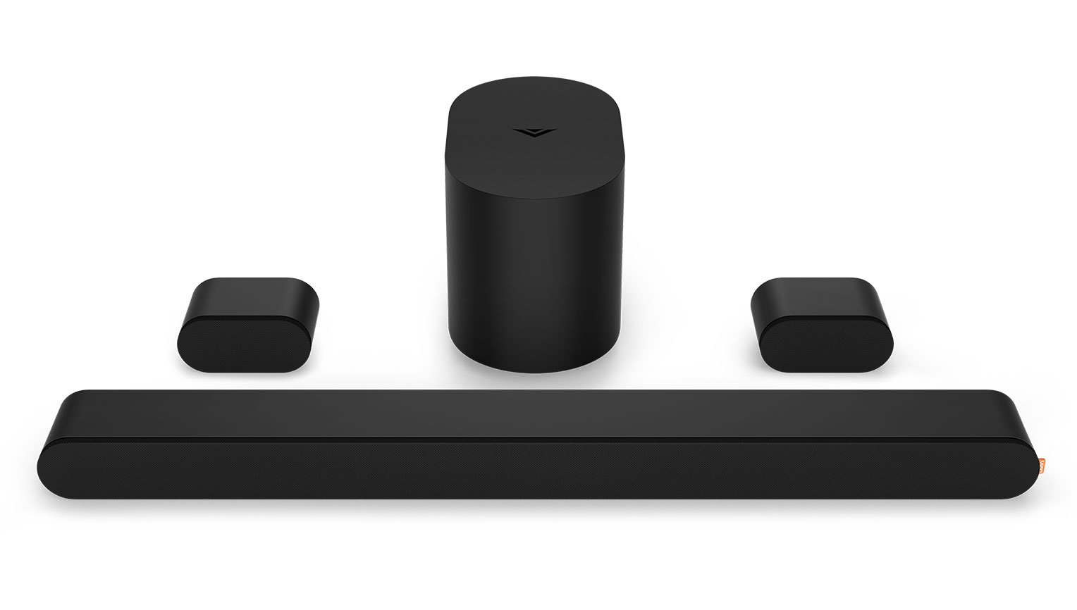 VIZIO SV510M-0806 soundbar speaker Black 5.1 channels