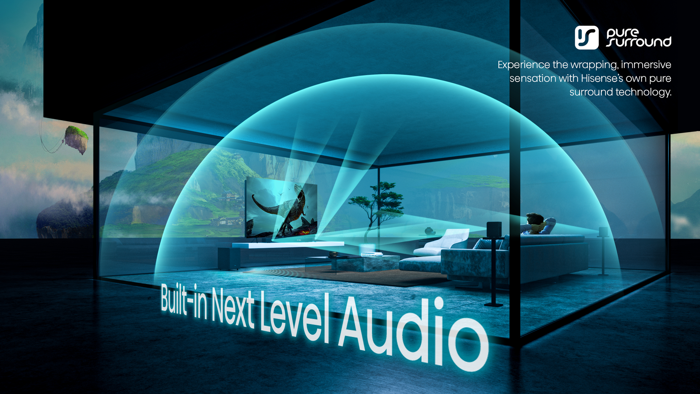 Hisense AX5125H soundbar speaker Black 5.1.2 channels 500 W