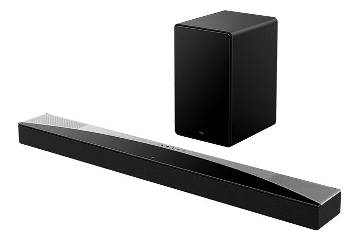 TCL Q Q75H Class 5.1.2 Channel Sound Bar with Dolby Atmos, Ray Danz Technology, and Wireless Subwoofwer
