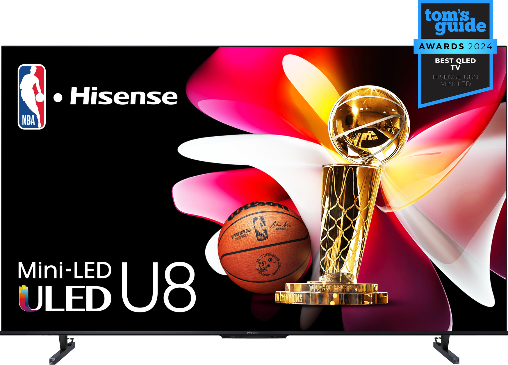 Hisense Class U8 190.5 cm (75") 4K Ultra HD Smart TV Wi-Fi Black 3000 cd/m²