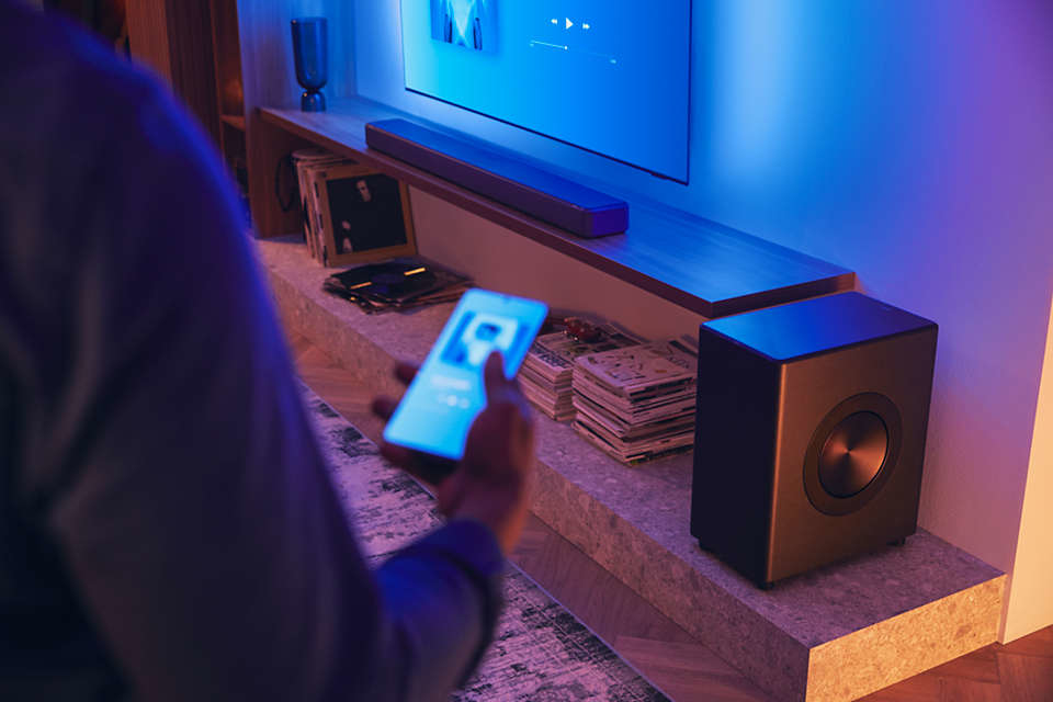 Philips TAFB1/37 soundbar speaker Black 7.1.2 channels 310 W