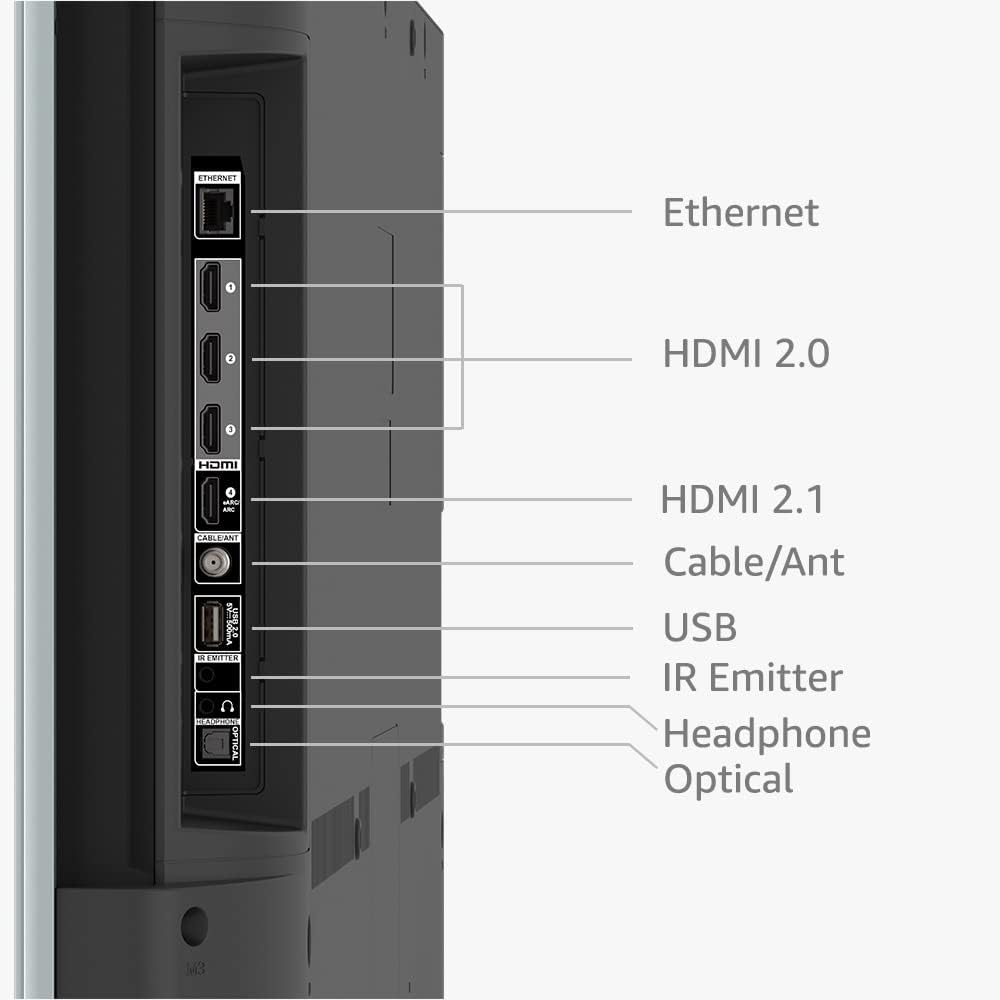 Amazon Fire TV 139.7 cm (55") 4K Ultra HD Smart TV Wi-Fi Grey