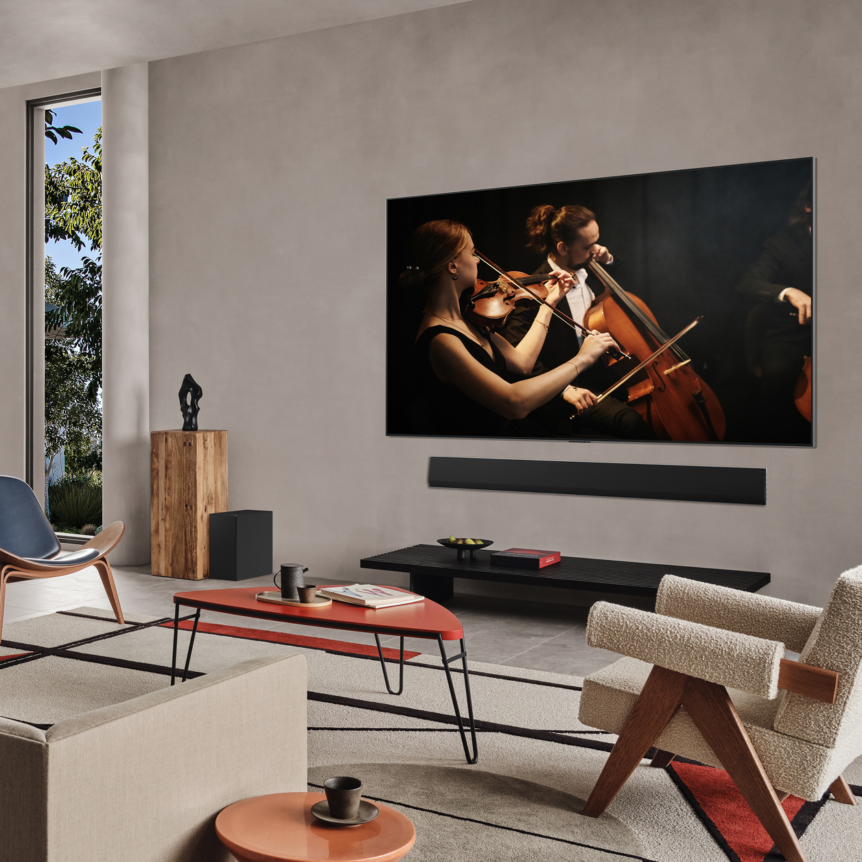 LG OLED evo AI OLED55G56LS 139.7 cm (55") 4K Ultra HD Smart TV Wi-Fi Silver