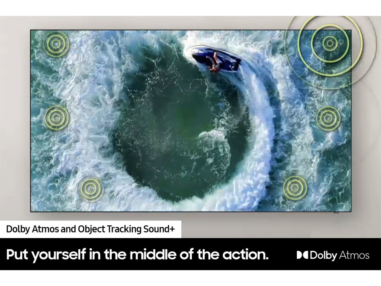 Samsung Series 8 QN85QN800CF 2.16 m (85") 8K Ultra HD Smart TV Wi-Fi Black, Titanium