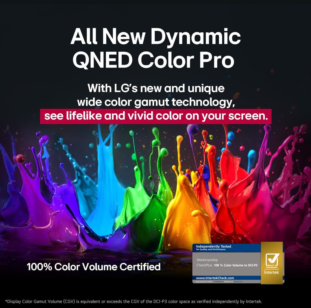 LG QNED evo AI 65QNED92AUA TV 165.1 cm (65") 4K Ultra HD Smart TV Wi-Fi Black