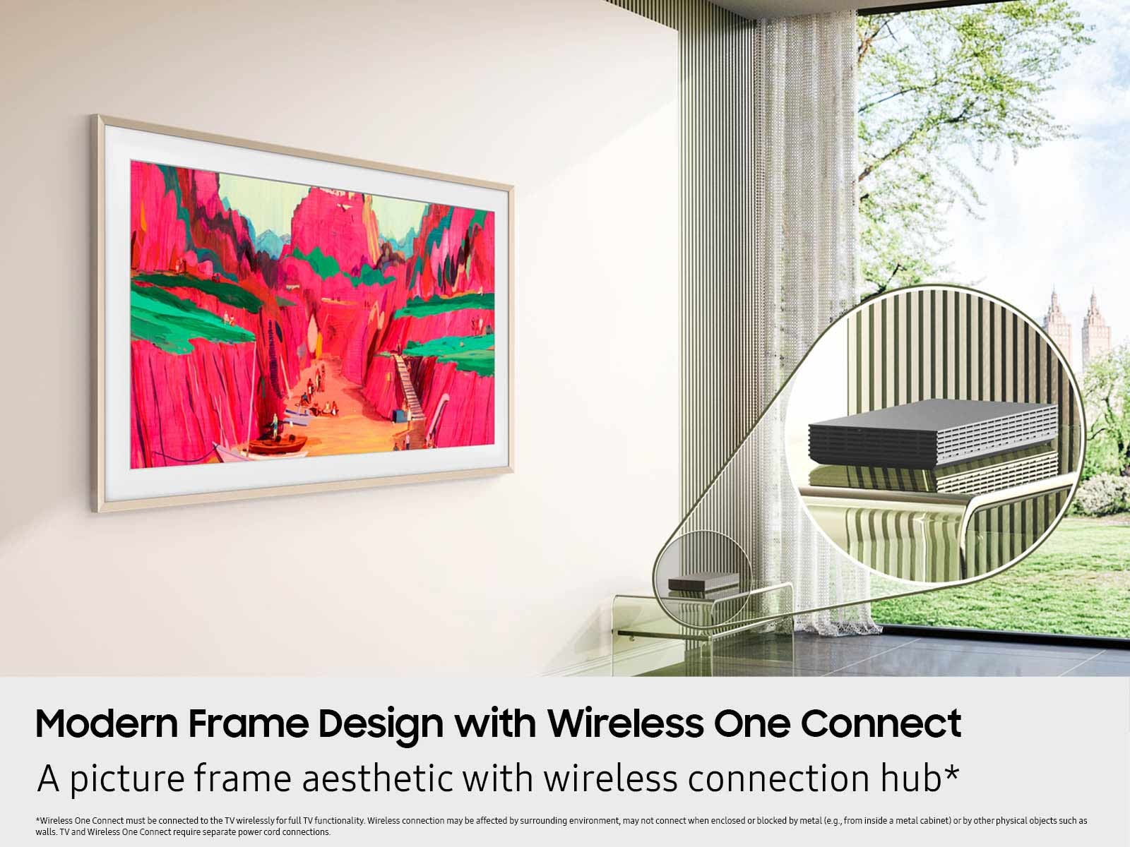 Samsung The Frame QN65LS03FWFXZA TV 165.1 cm (65") 4K Ultra HD Smart TV Wi-Fi Black