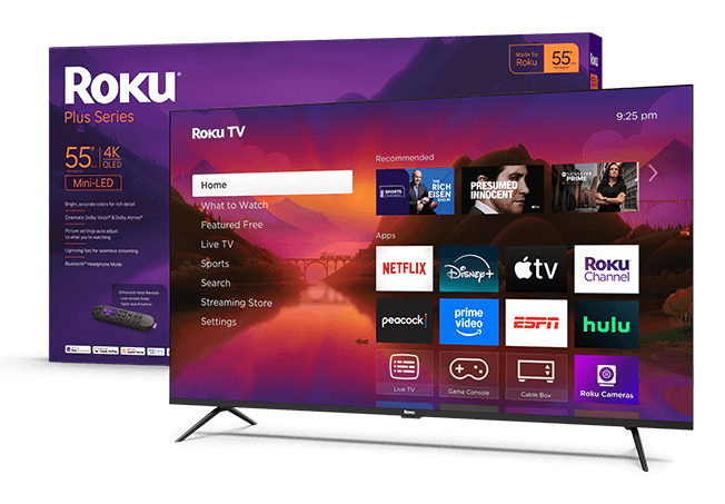 Roku 55R6C7 TV 139.7 cm (55") 4K Ultra HD Smart TV Wi-Fi Black