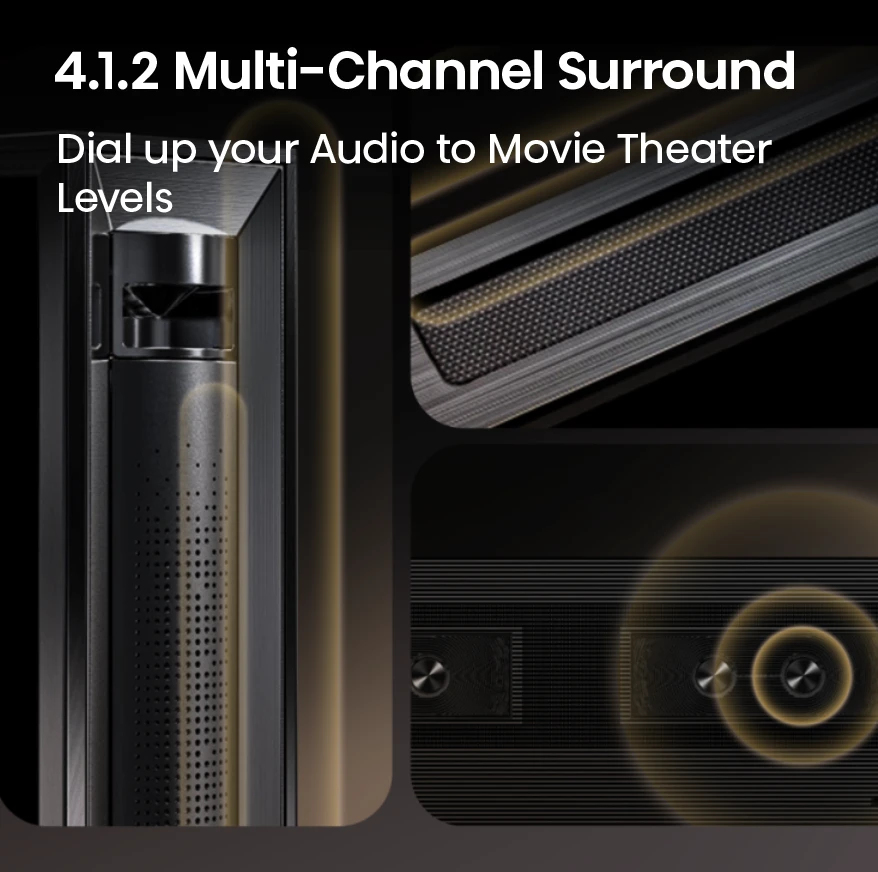 Hisense 85U9N TV 2.16 m (85") 4K Ultra HD Smart TV Wi-Fi Black