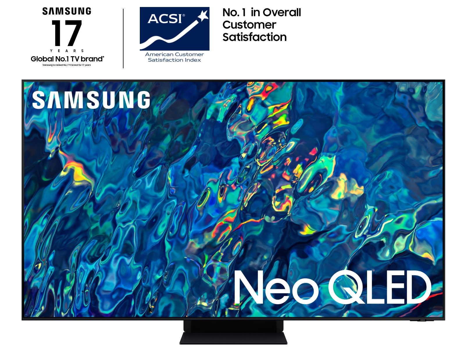 Samsung QN55QN95BAF 139.7 cm (55") 4K Ultra HD Smart TV Wi-Fi Black, Titanium