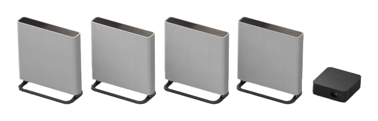 Sony BRAVIA Theatre Quad – Dolby Atmos®, Home Theatre 4 Speaker System, Wi-Fi®, Bluetooth®, 360 Spatial Sound Mapping