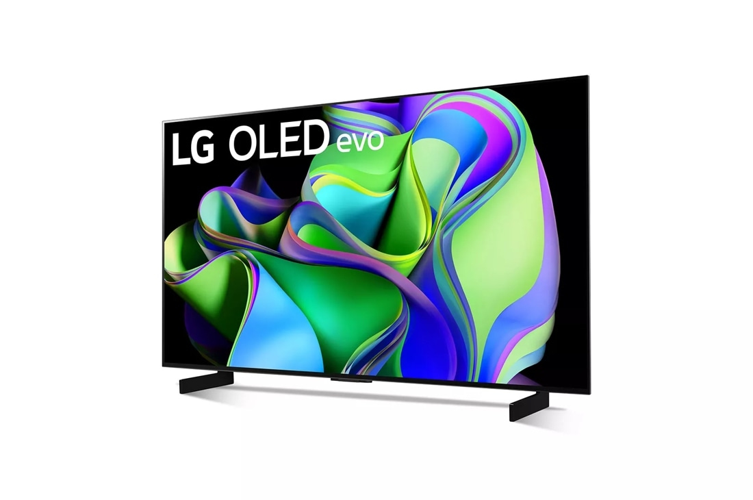 LG OLED evo OLED42C3PUA TV 106.7 cm (42") 4K Ultra HD Smart TV Wi-Fi Silver