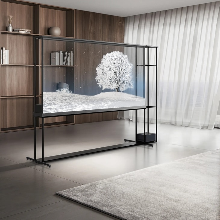 LG SIGNATURE OLED77T4PUA TV 195.6 cm (77") 4K Ultra HD Smart TV Wi-Fi Transparent