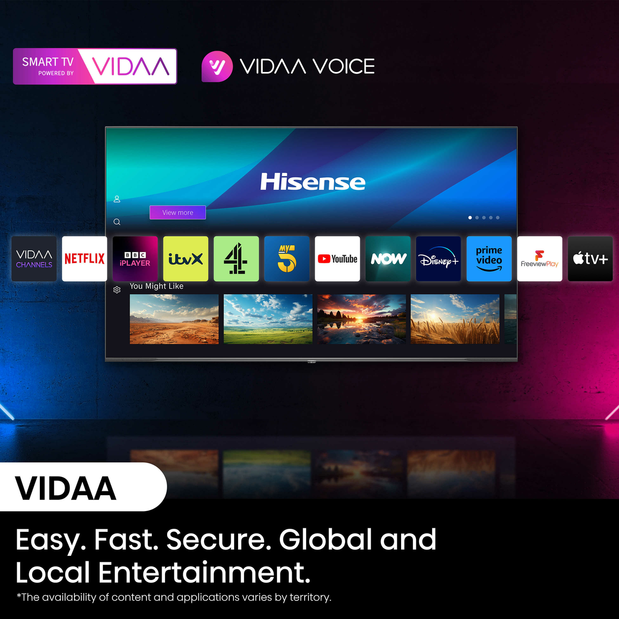 Hisense 85E7NQTUK PRO TV 2.16 m (85") 4K Ultra HD Smart TV Wi-Fi Grey 400 cd/m²