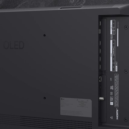 LG OLED evo AI 55 Inch C5 4K Smart TV 2025 - Wall mount version