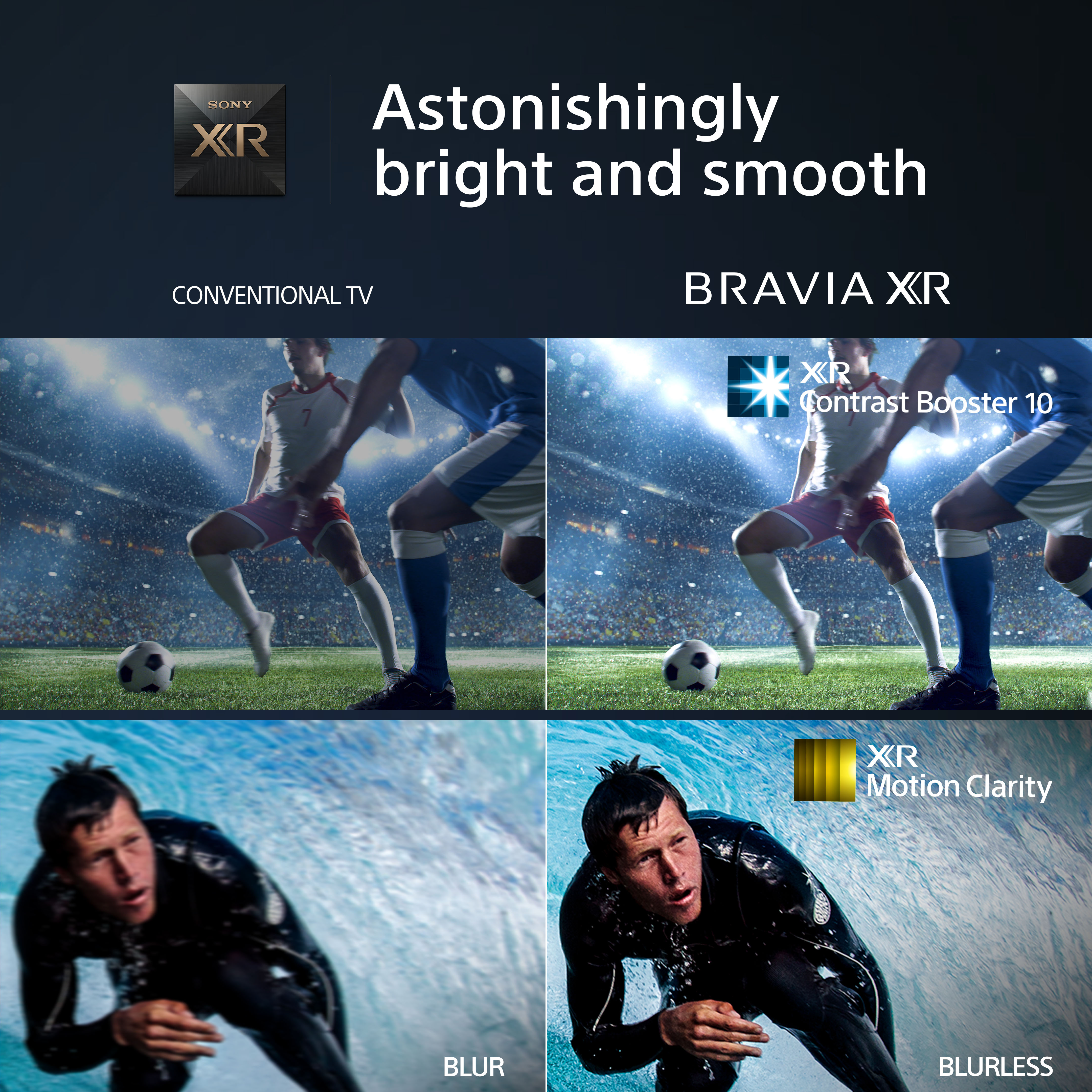 Sony XR-65X90L 165.1 cm (65") 4K Ultra HD Smart TV Wi-Fi Silver