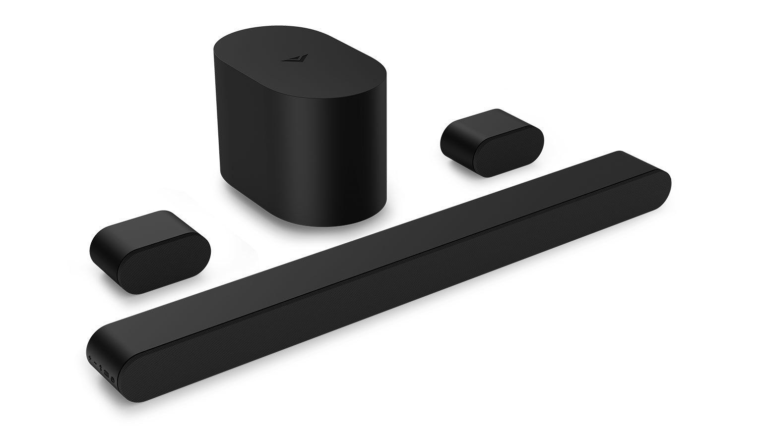 VIZIO SV510M-0806 soundbar speaker Black 5.1 channels
