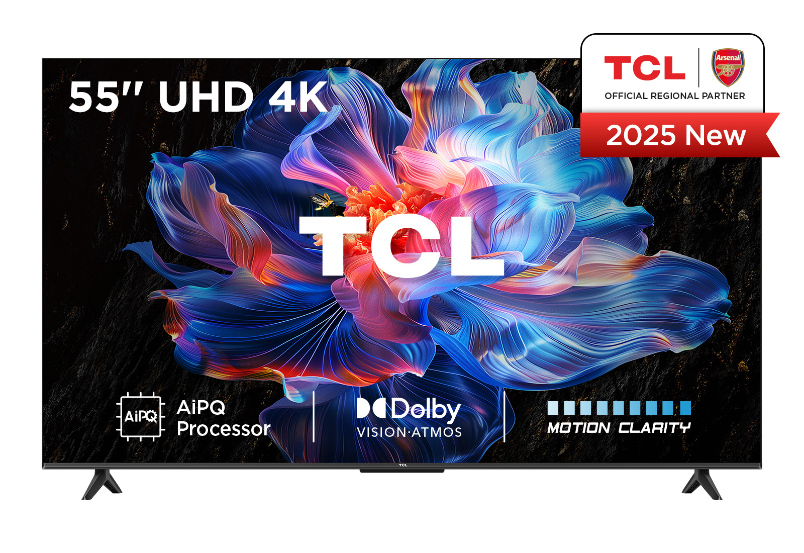 TCL 55V6C-UK TV 139.7 cm (55") 4K Ultra HD Smart TV Wi-Fi Metallic 270 cd/m²