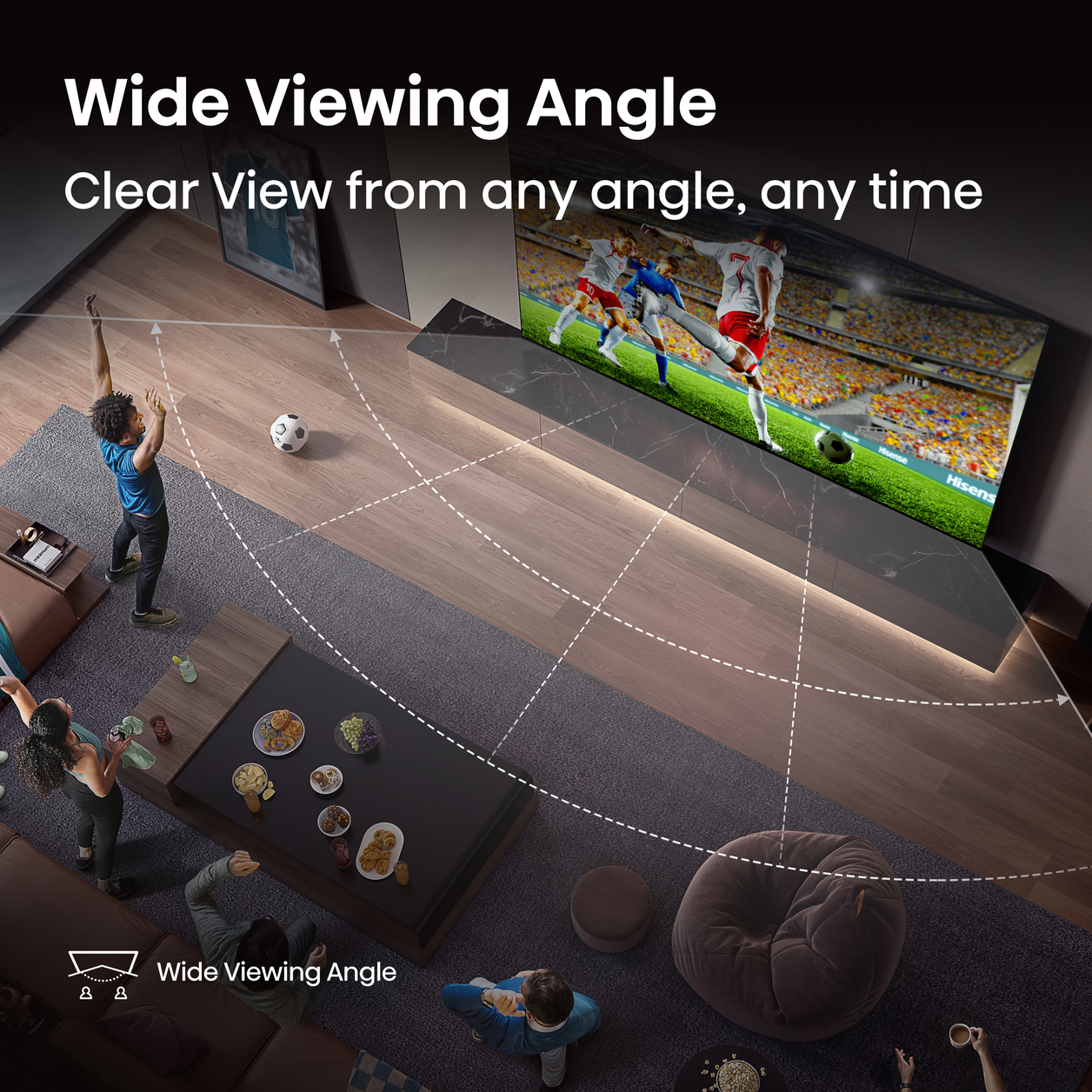 Hisense 40" E5QTUK QLED FHD Smart TV with Freely