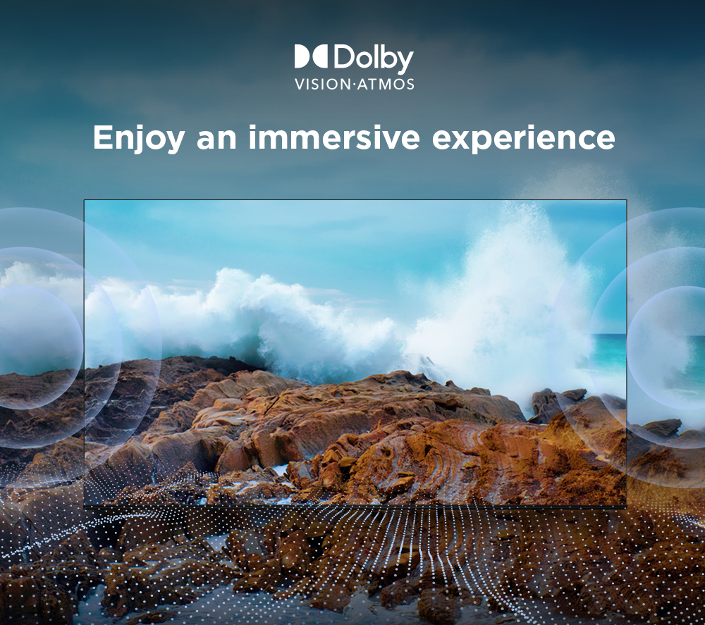 TCL C64 Series 55C645K TV 139.7 cm (55") 4K Ultra HD Smart TV Wi-Fi Titanium