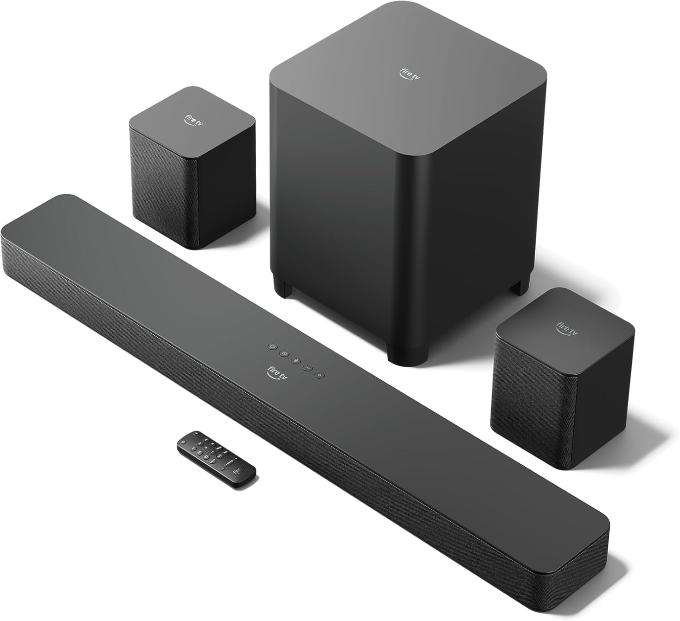 Amazon Fire TV Soundbar Plus Black 5.1 channels