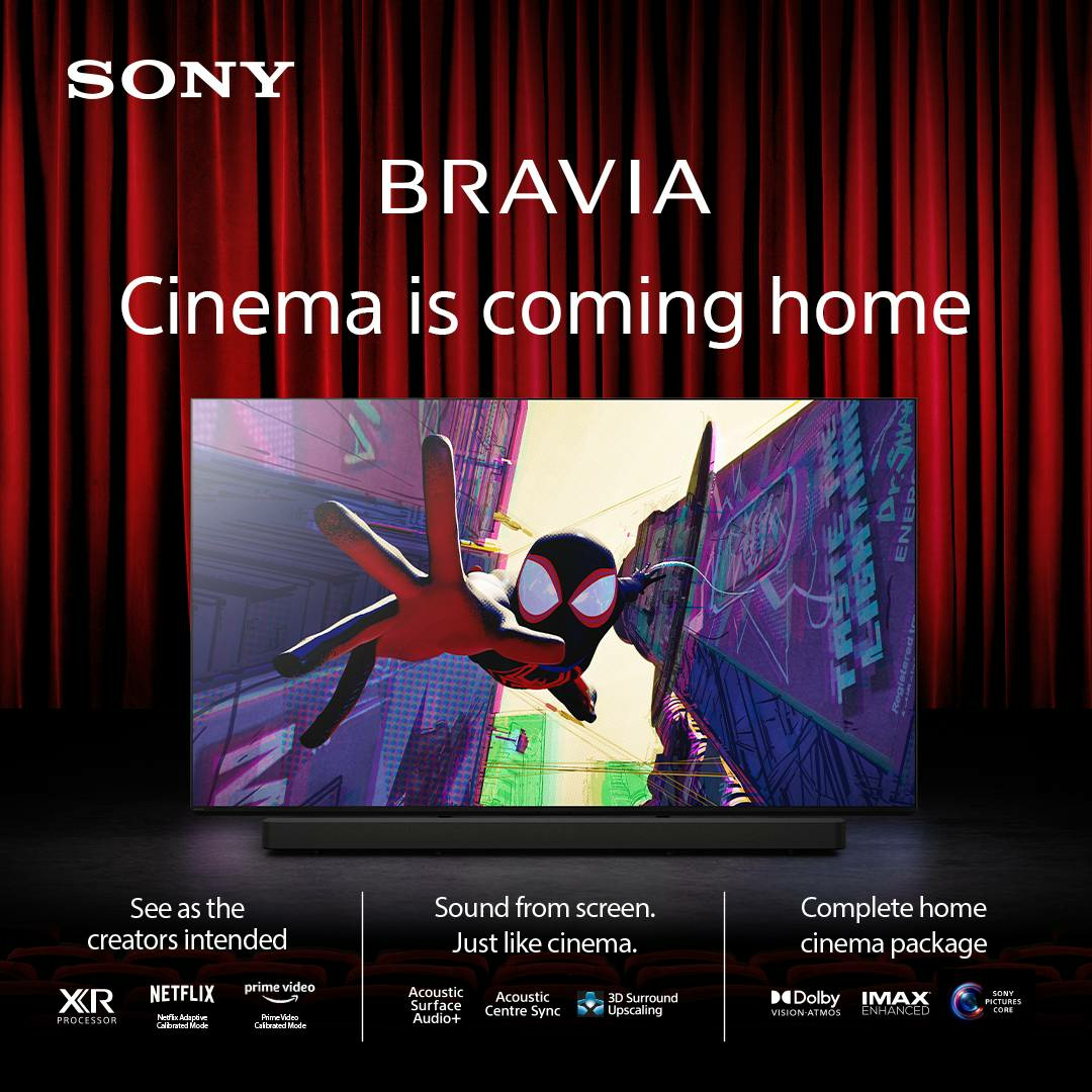 Sony BRAVIA 7 QLED (XR l Mini LED) 65 Inch 4K HDR Google Smart TV (2024) | Gaming Features for PlayStation 5, IMAX Enhanced, Dolby Vision Atmos, Chromecast, AirPlay, 120Hz