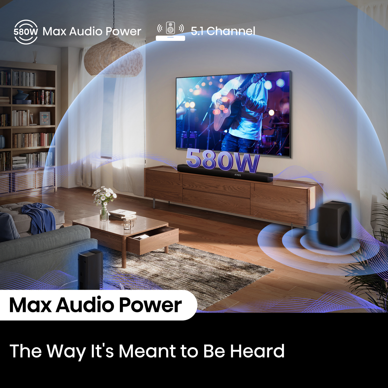 Hisense AX5100Q Dolby Atmos Soundbar